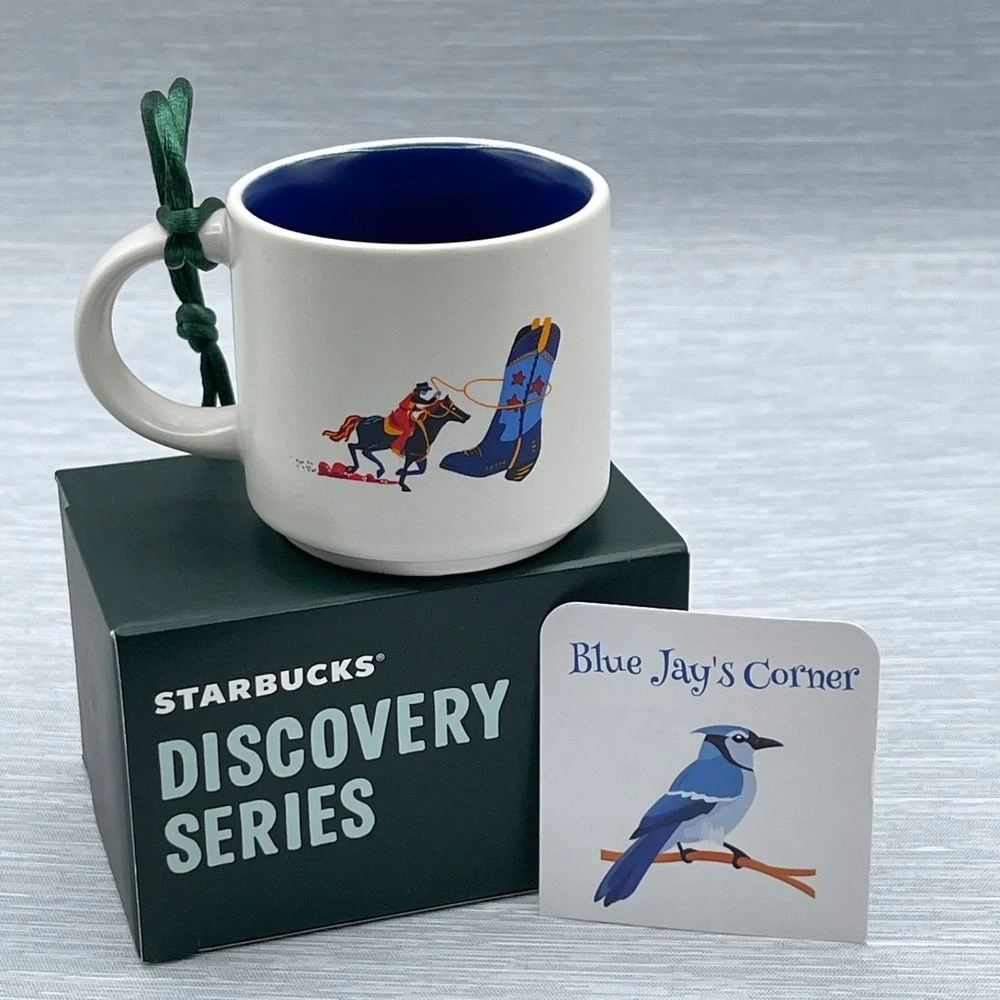 Starbucks Texas‎ Mug Discovery Mini Coffee Demi Tasse 2oz Ornament Espresso